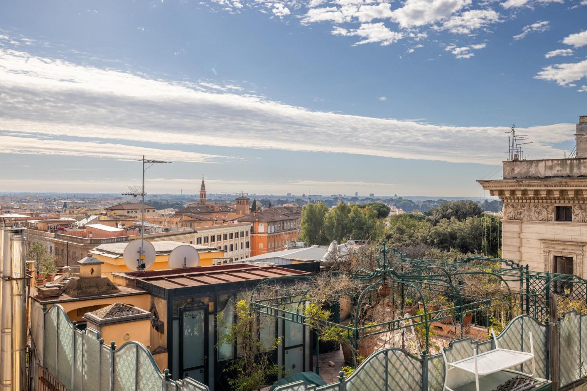 Aria Penthouse & Garden Apartment Rome Exterior photo