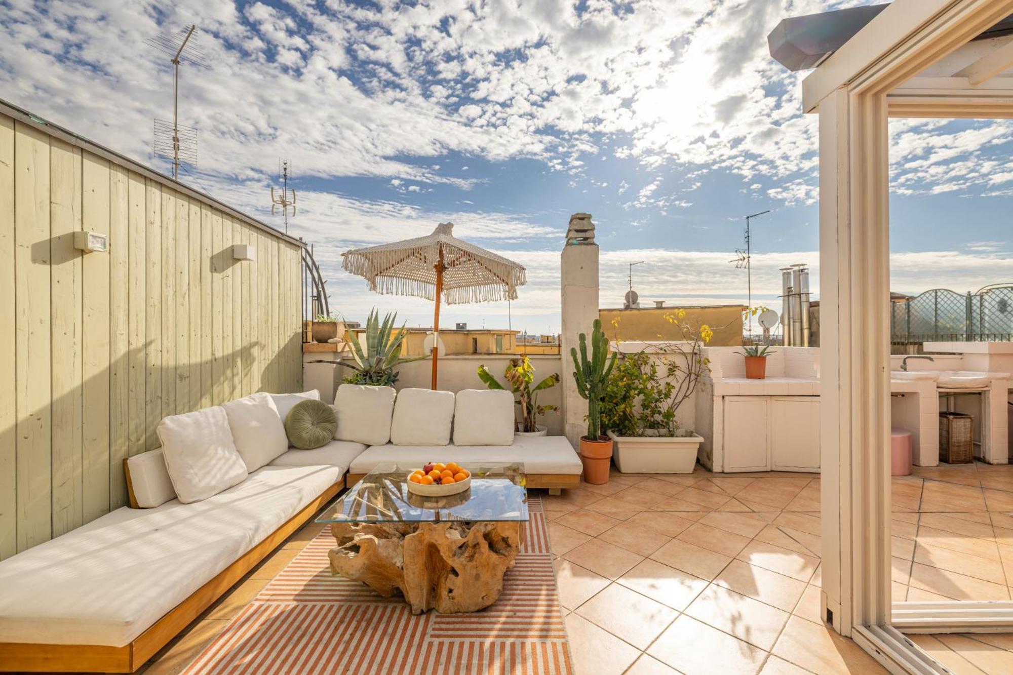 Aria Penthouse & Garden Apartment Rome Exterior photo