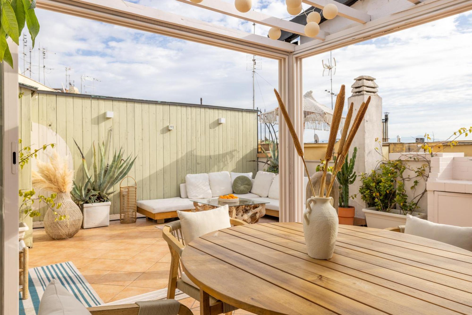 Aria Penthouse & Garden Apartment Rome Exterior photo